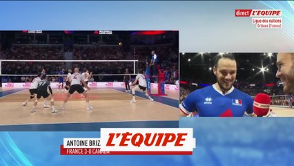Brizard : « On sent qu'on commence à trouver du rythme » - Volley - Ligue des nations