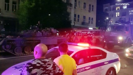 شاهد: نهاية التمرّد.. مقاتلو "فاغنر" ينسحبون من مدينة روستوف الروسية
