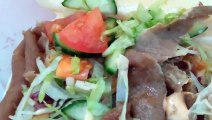 Doner Kebab and Fish and Chips British delicacies