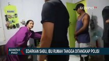 Gerebek IRT Pengedar Narkoba, Polisi Sita 8,24 Gram Sabu!