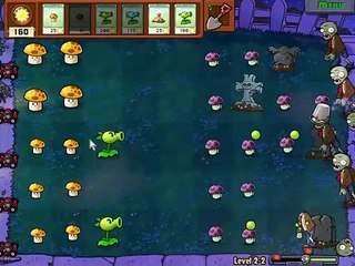 Plans vs zombies - #Night level 2-2