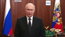 Putin calls mutiny by Wagner boss Yevgeny Prigozhin a stab in the back