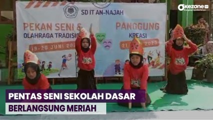 Begini Keseruan Siswa di Ajang Pentas Seni SDIT An Najah Cipayung Depok