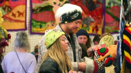 The annual Alice Springs Beanie Festival has arrived with an explosion of colour