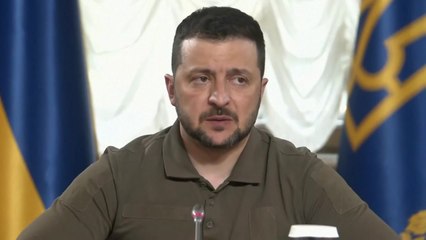 젤렌스키 "통제불능 푸틴 세계가 목격"...서방엔 F-16 요청 / YTN