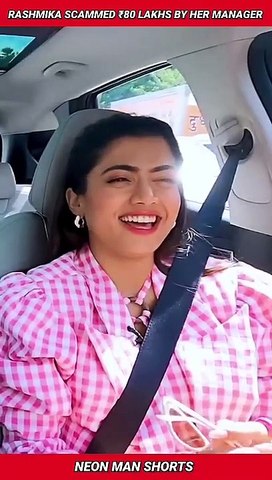 Rashmika Mandanna SCAMMED Z80 Lakhs by her Manager?! | Rashmika Mandanna News Shorts Facts #shorts