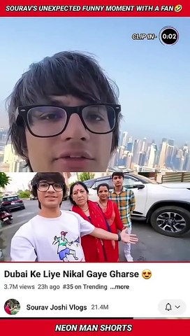 Sourav Joshi Very Unexpected Funny Moment with Subscriber |Sourav Joshi Vlogs #shorts