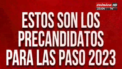 Estos son todos los precandidatos para las PASO 2023
