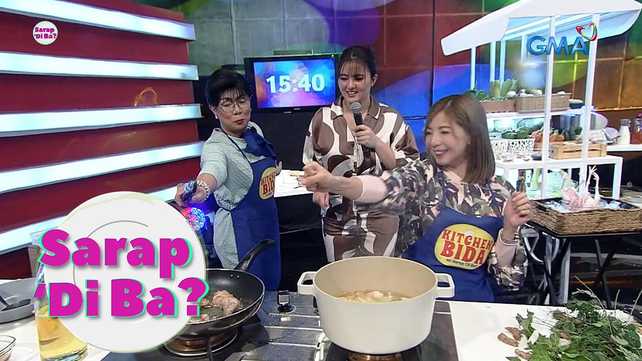 Sarap, 'Di Ba?: Chef Jose Sarasola, nagulat sa ginawa nina Ate Velma at Maui Taylor sa putahe nila!