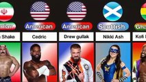 Wwe Superstar Nationality! Wwe Wrestlers county name