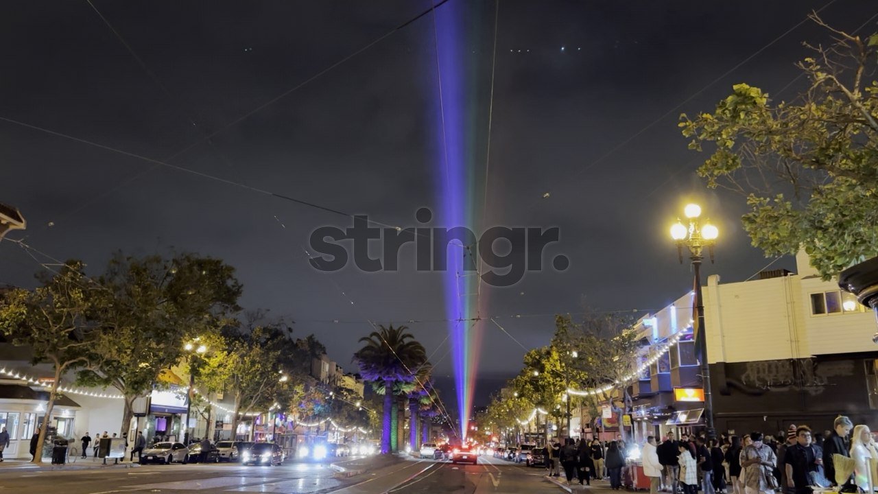 San Francisco RAINBOW LASER