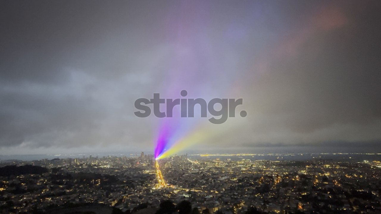 San Francisco RAINBOW LASER