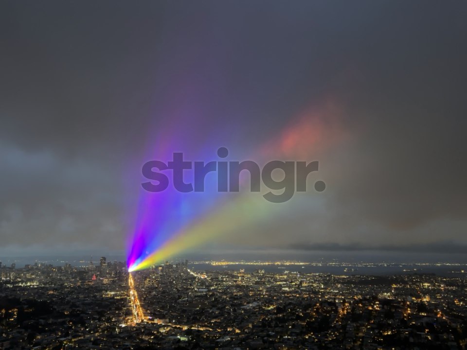 San Francisco RAINBOW LASER