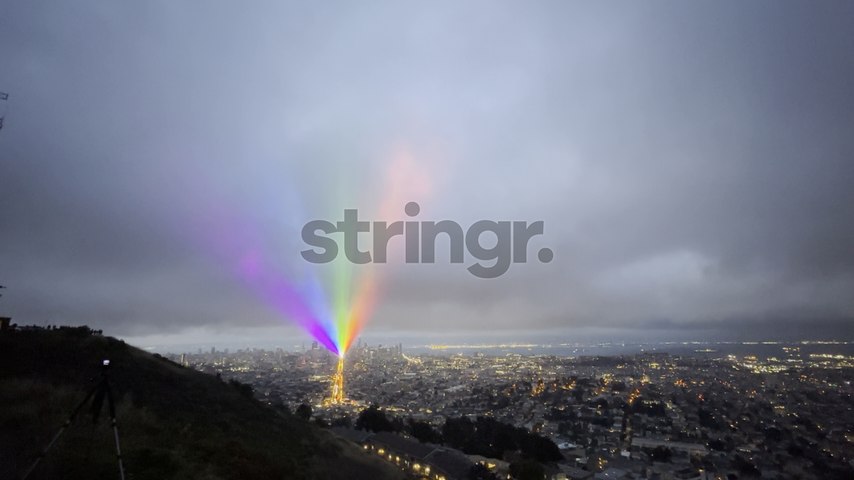 San Francisco RAINBOW LASER - TDS