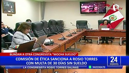 Comisión de Ética blinda a Rosio Torres: congresista ‘mochasueldo’ no será suspendida