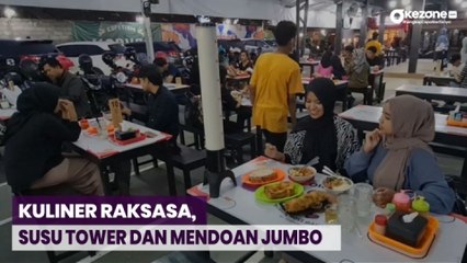 Sensasi Menyantap Kuliner Raksasa di Yogyakarta, Susu Tower dan Mendoan Jumbo