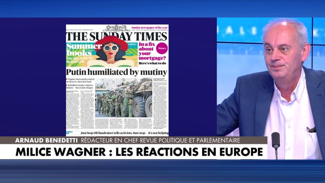 Arnaud Benedetti : «Le vrai sujet est de savoir aujourd'hui quelle est l'assise du pouvoir de Poutine»