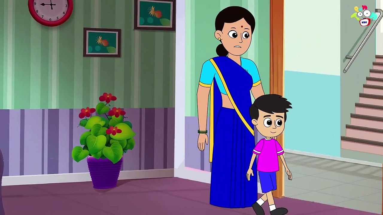 Bye Bye Winter _ Welcome Summer _ Animated Stories _ English Cartoon _ Moral Stories _ PunToon Kids (1)