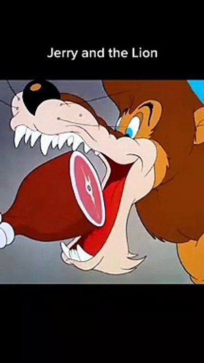tom and jerry lion eat meat