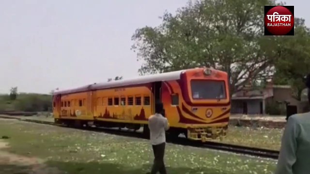 राजस्थान के सबसे चर्चित इस मीटर गेज ट्रेक पर हुआ रेलबस का ट्रायल, पर्यटन को लगेंगे पंख