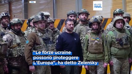 Zelensky: "Ci servono gli F-16 per difendere l'Ucraina e l'Europa dai russi"