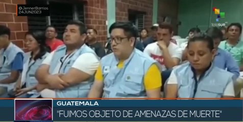 Autoridades electorales guatemaltecas reciben amenazas de muerte