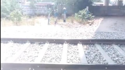 रायबरेली: ट्रेन एक्सीडेंट में यात्री के उड़े चीथड़े, पटरी पर बिखरे मांस के लोथड़े