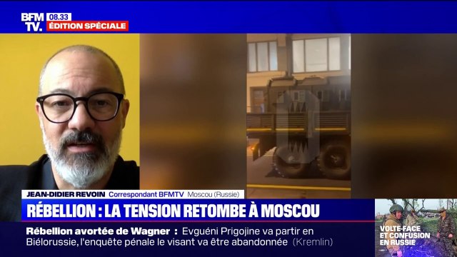 Rébellion de Wagner en Russie: la tension retombe à Moscou