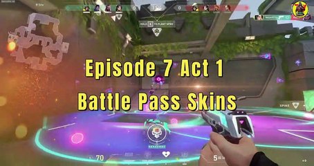 Valorant EP7 Act 1 Full Battlepass | New Skin Bunlde Leaks | Valorant Updates | @AvengerGaming71