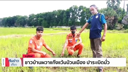 ประตูสวนสาธารณะหนัก 200 กก.ล้มทับเด็กสาหัส | เนชั่นทันข่าวเที่ยง | 25 มิ.ย. 66 | PART 1