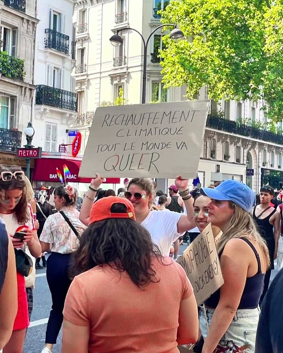 Rechauffement climatique tout le monde va queer
