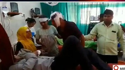 मिर्ज़ापुर: भीषण खूनी संघर्ष से हड़कंप, 7 खून से लथपथ