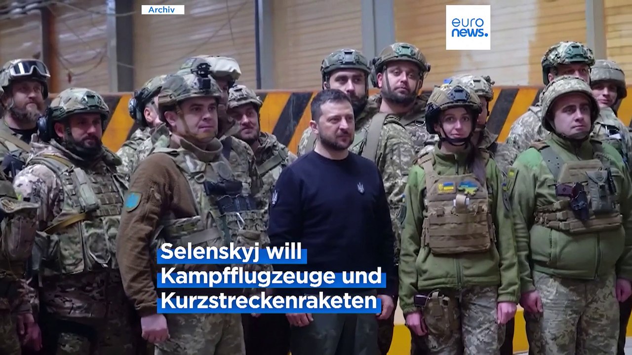 Kiew fordert erneut F-16-Kampfjets: 'Jetzt ist die Zeit dafür'