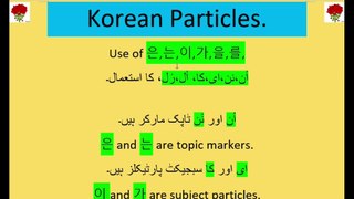 Guide to Korean Particles | 은/는/이/가/을/를 | (Subject & Topic Markers)