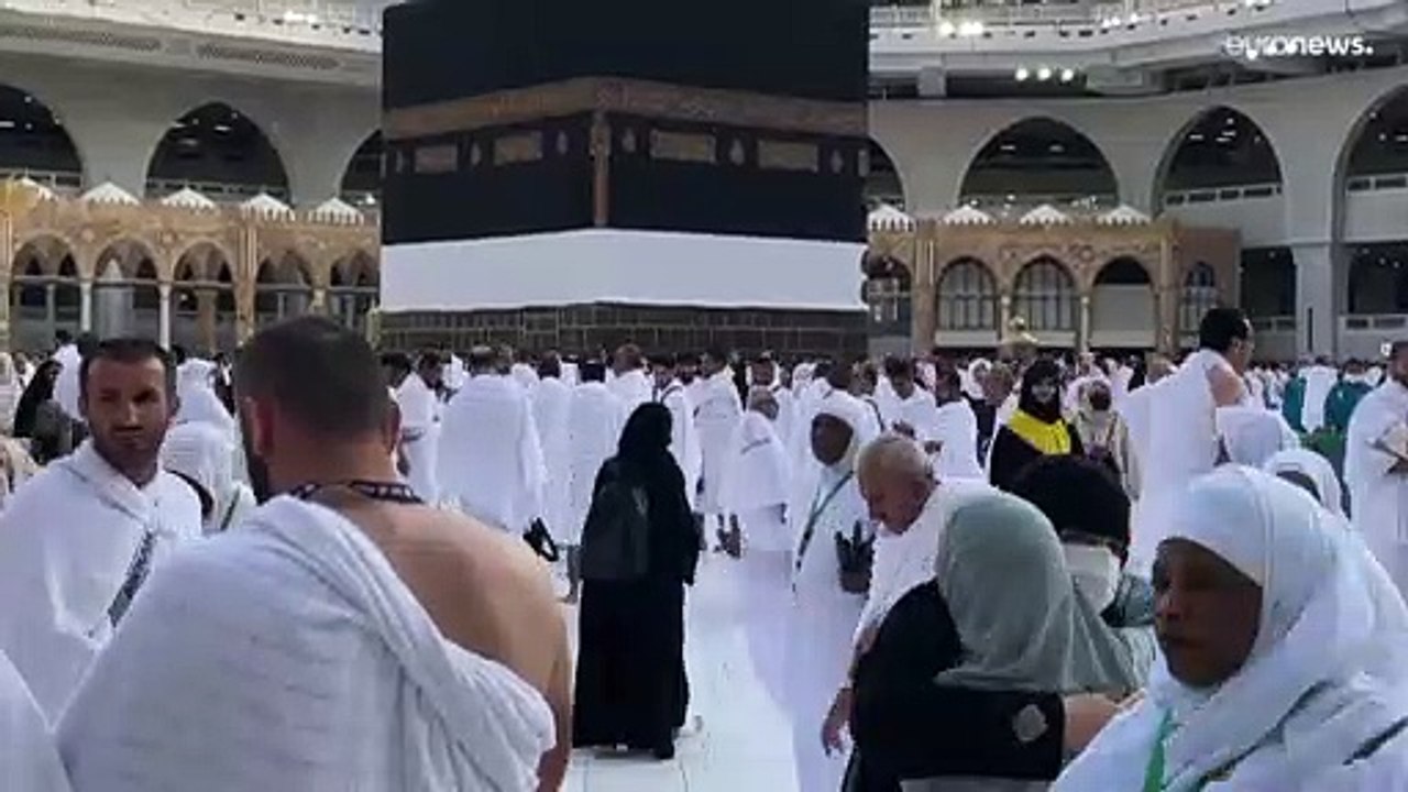 شاهد: مع بدء موسم الحج الأحد..  مكَّة المكرمة تفيض بالحجاج