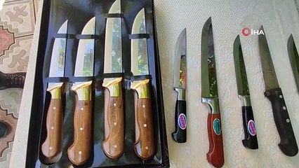 Kurban bıçakları hazırlandı