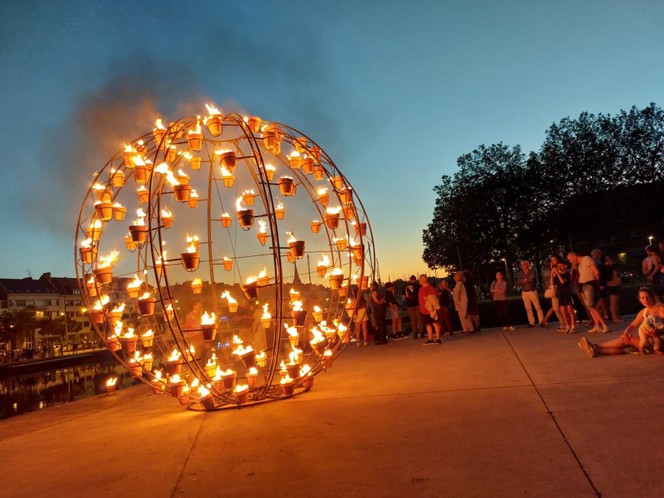 Caen s'embrase pour fêter le solstice d'été