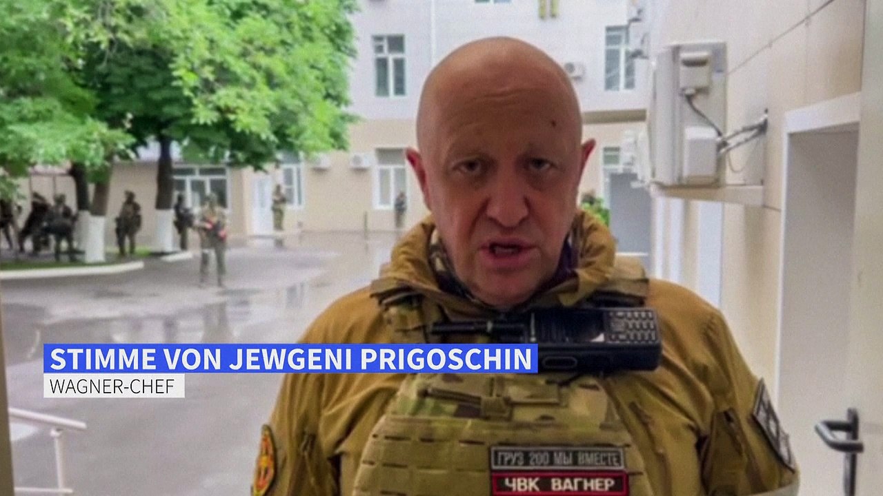 Wagner-Führer Prigoschin bläst Aufstand gegen Moskau ab