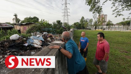 Bad smell linked to open burning turning visitors off Taman Maluri park