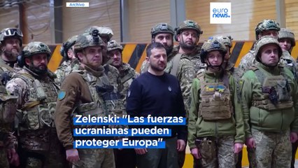Zelenski pide armas para defender a Europa de Rusia