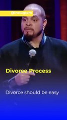 Stand Up Comedy "divorce process"