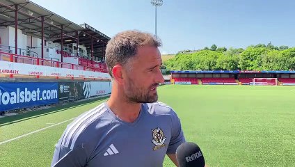 Crusaders goalkeeper Johnny Tuffey previews Charity Shield final against Larne