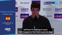 Alcaraz 'surprised' with grass court form ahead of Wimbledon