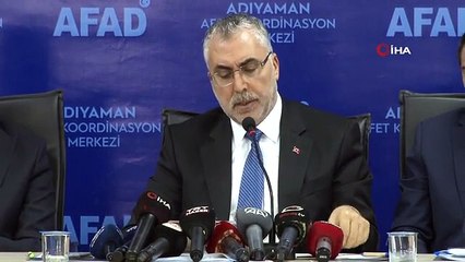 Çalışma ve Sosyal Güvenlik Bakanı Vedat Işıkhan: "Şu an 9 bin 134 adet iş yerinin yapımı tamamlanmış durumda"