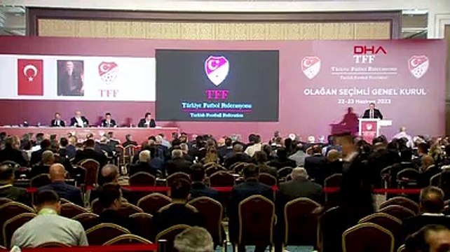 Gençlik ve Spor Bakanı Osman Aşkın Bak'ın TFF Olağan Seçimli Genel Kurul toplantısındaki açıklamaları