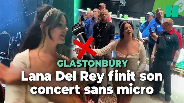 Coupée avant la fin du concert à cause de son retard, Lana Del Rey fait chanter le public sans musique