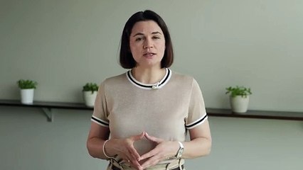 Светлана Тихановская также обратилась к белорусским силовикам. 2023.06.24.