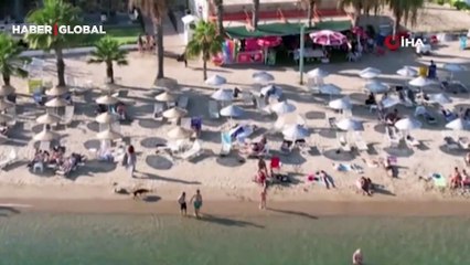 Sahillerde adım atacak yer kalmadı! Bodrum’a 60 saatte 60 bin araç giriş yaptı