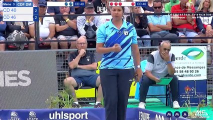 CHAMPT DE FRANCE DOUB MIXTE - SOUSTONS 2023 - 1/2 CD46 VS CD40