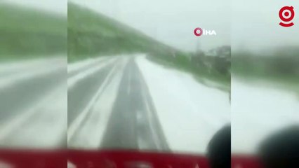 Ardahan’da Haziran ayında etkili olan dolu yağışı yurttaşları hayrete düşürdü